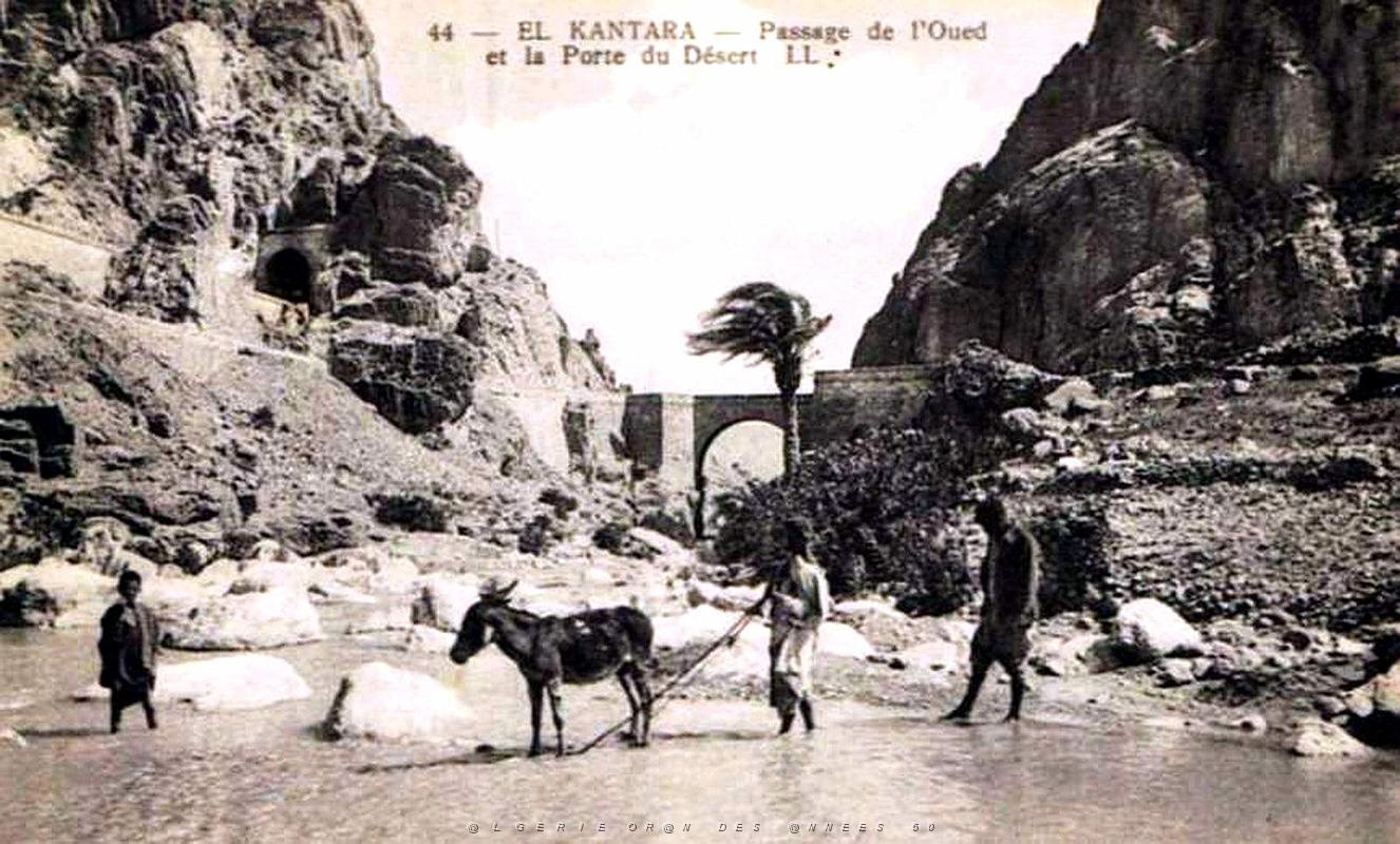 El-Kantara - Porte du Desert - Passage de l'Oued.jpg